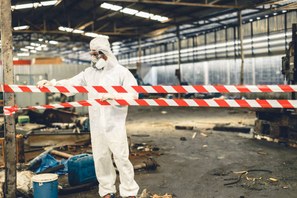Professional Drug Lab Cleanup technician working in Shelby, NE
